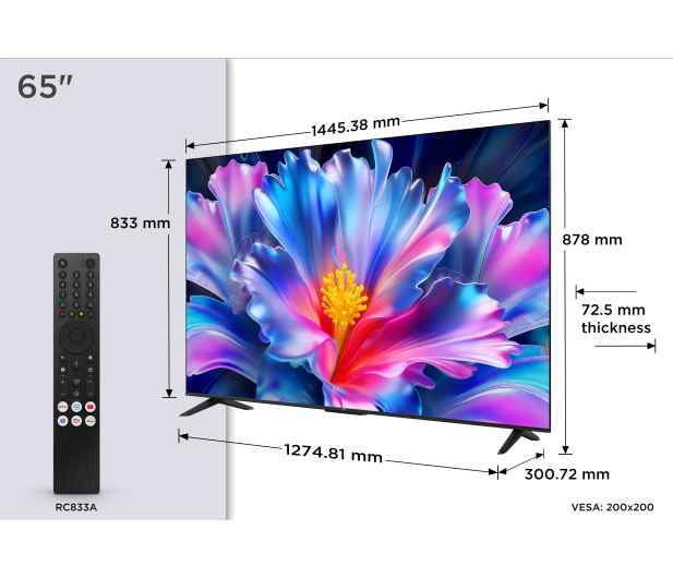TCL 65P6L 65" LED GoogleTV - 1528752 - zdjęcie 8